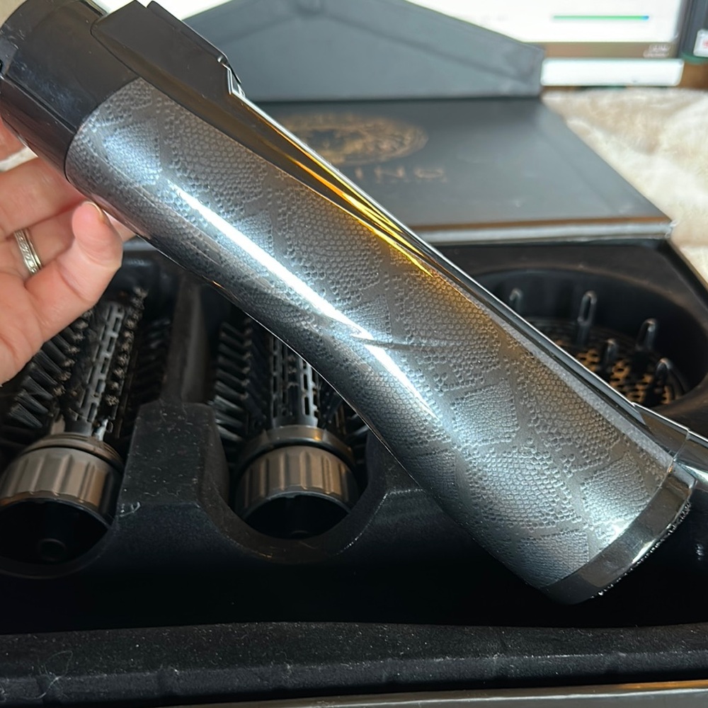 Martino Cartier 3-in-1 hot revolver Hair dryer with three attachments NEW - Picture 11 of 14
